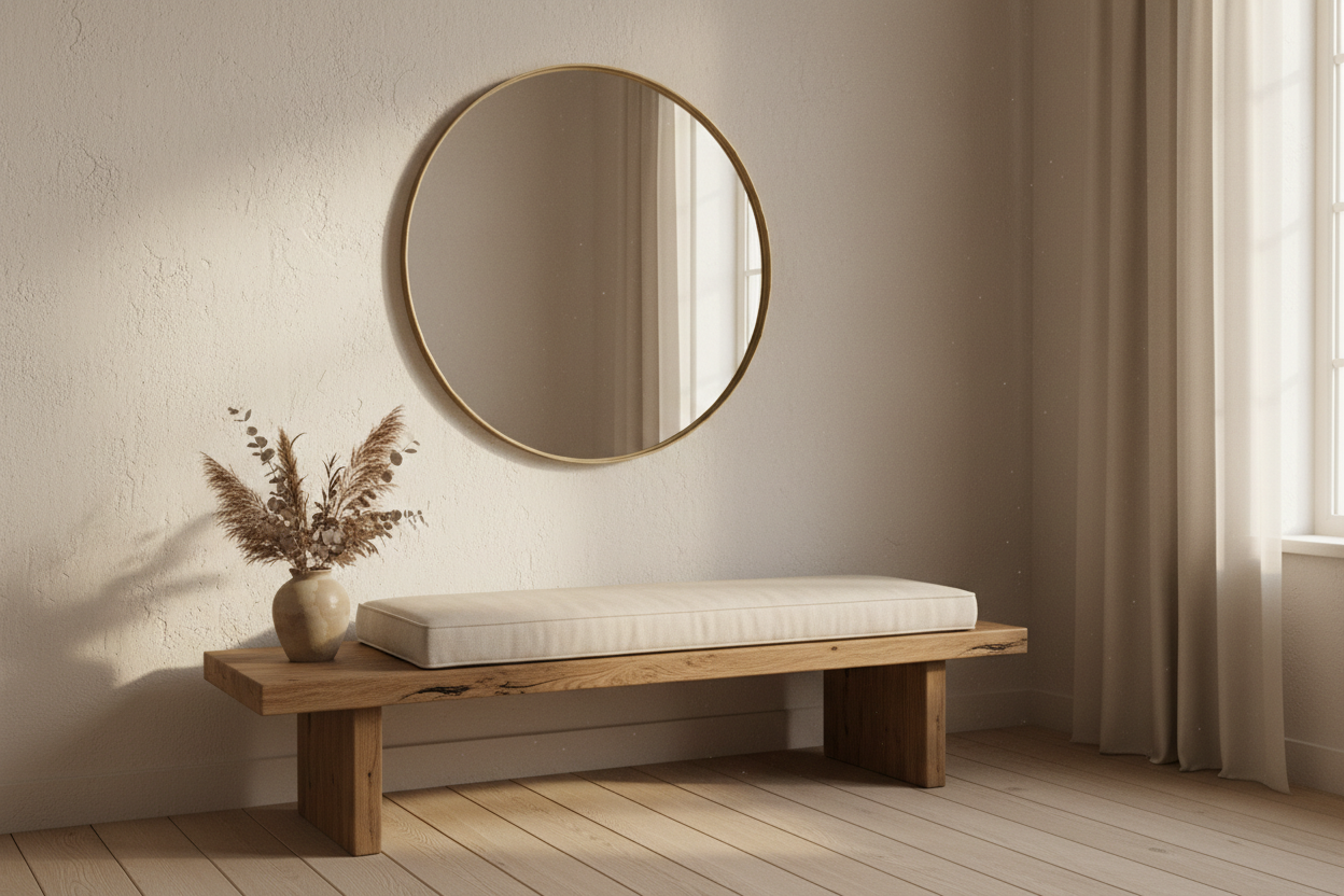 Benches, Mirrors & Decor