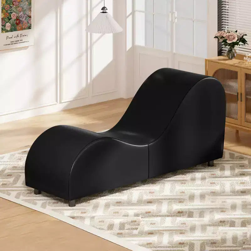 Chaise longue de yoga en velours, chaises de yoga courbées modernes pour adultes pour l'étirement, la relaxation, l'exercice