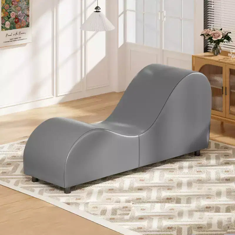 Chaise longue de yoga en velours, chaises de yoga courbées modernes pour adultes pour l'étirement, la relaxation, l'exercice