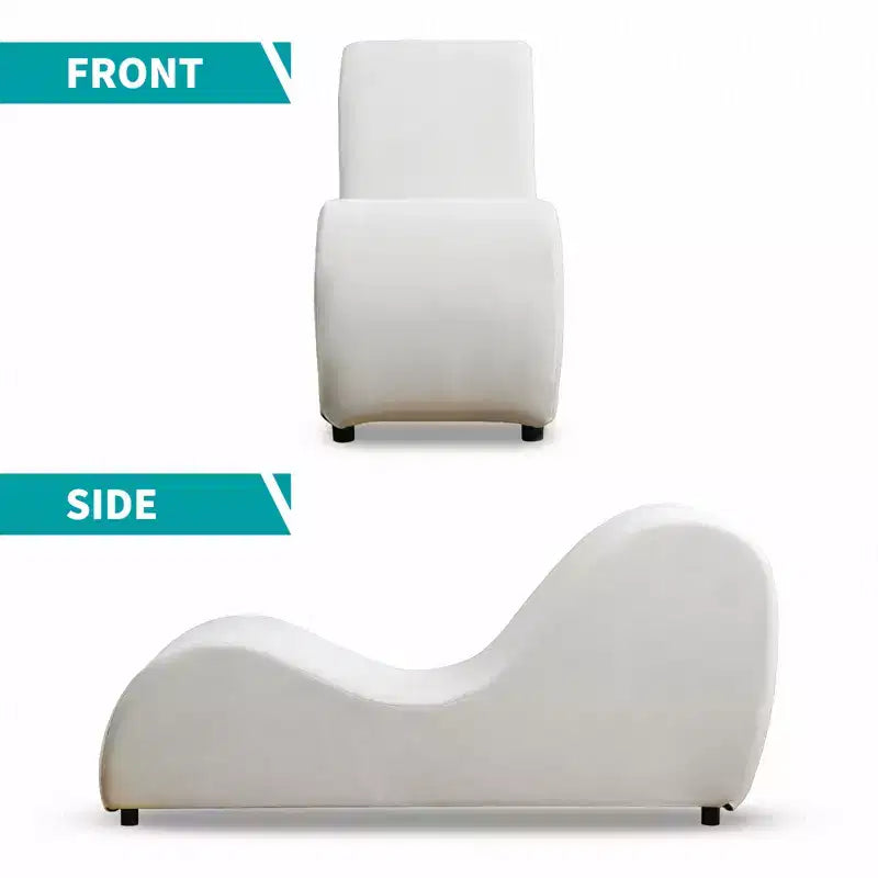 Chaise longue de yoga en velours, chaises de yoga courbées modernes pour adultes pour l'étirement, la relaxation, l'exercice