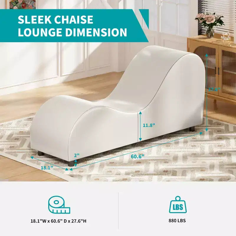 Chaise longue de yoga en velours, chaises de yoga courbées modernes pour adultes pour l'étirement, la relaxation, l'exercice