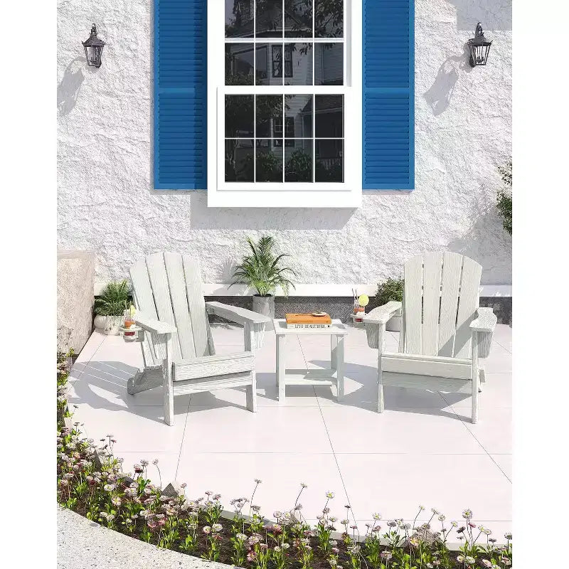 Chaise de patio extérieure, capacité de 172 kg, assise confortable, pliable, pour terrasse, pelouse, jardin
